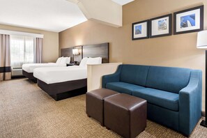 Suite, 2 camas de matrimonio, no fumadores | Ropa de cama de alta calidad, escritorio, tabla de planchar con plancha