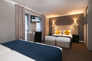In-room safe, iron/ironing board, bed sheets