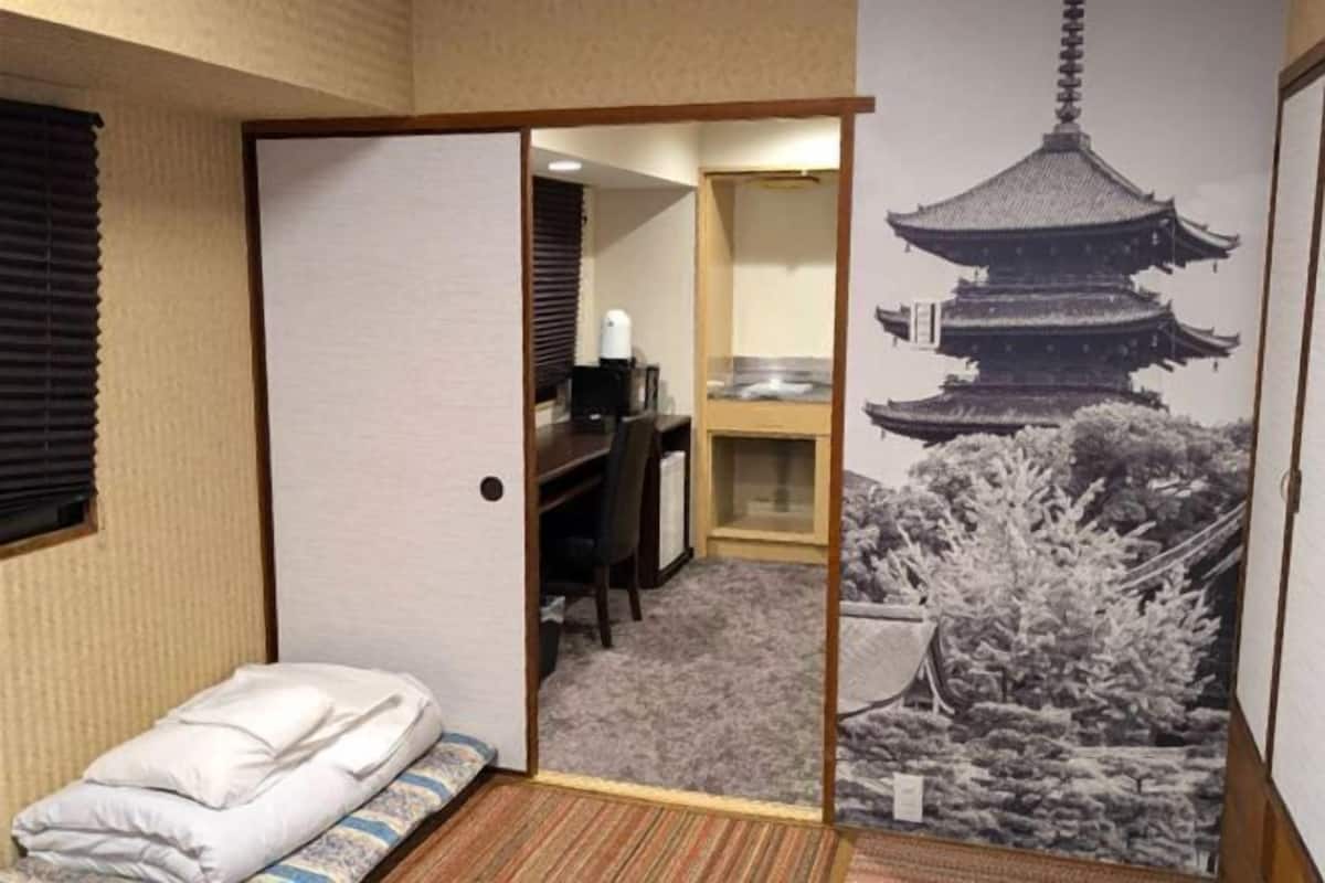 Desk, iron/ironing board, free WiFi