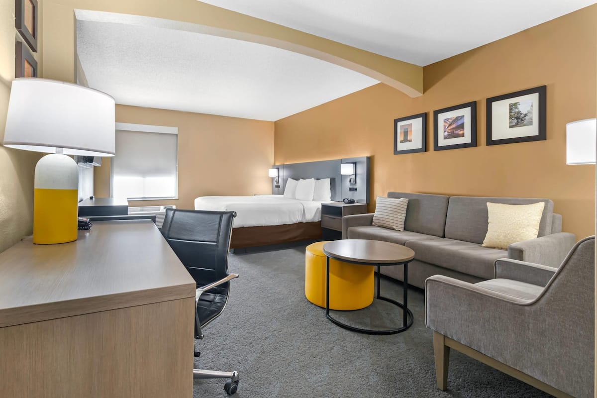 Suite, 1 King-Bett und Schlafsofa, Nichtraucher