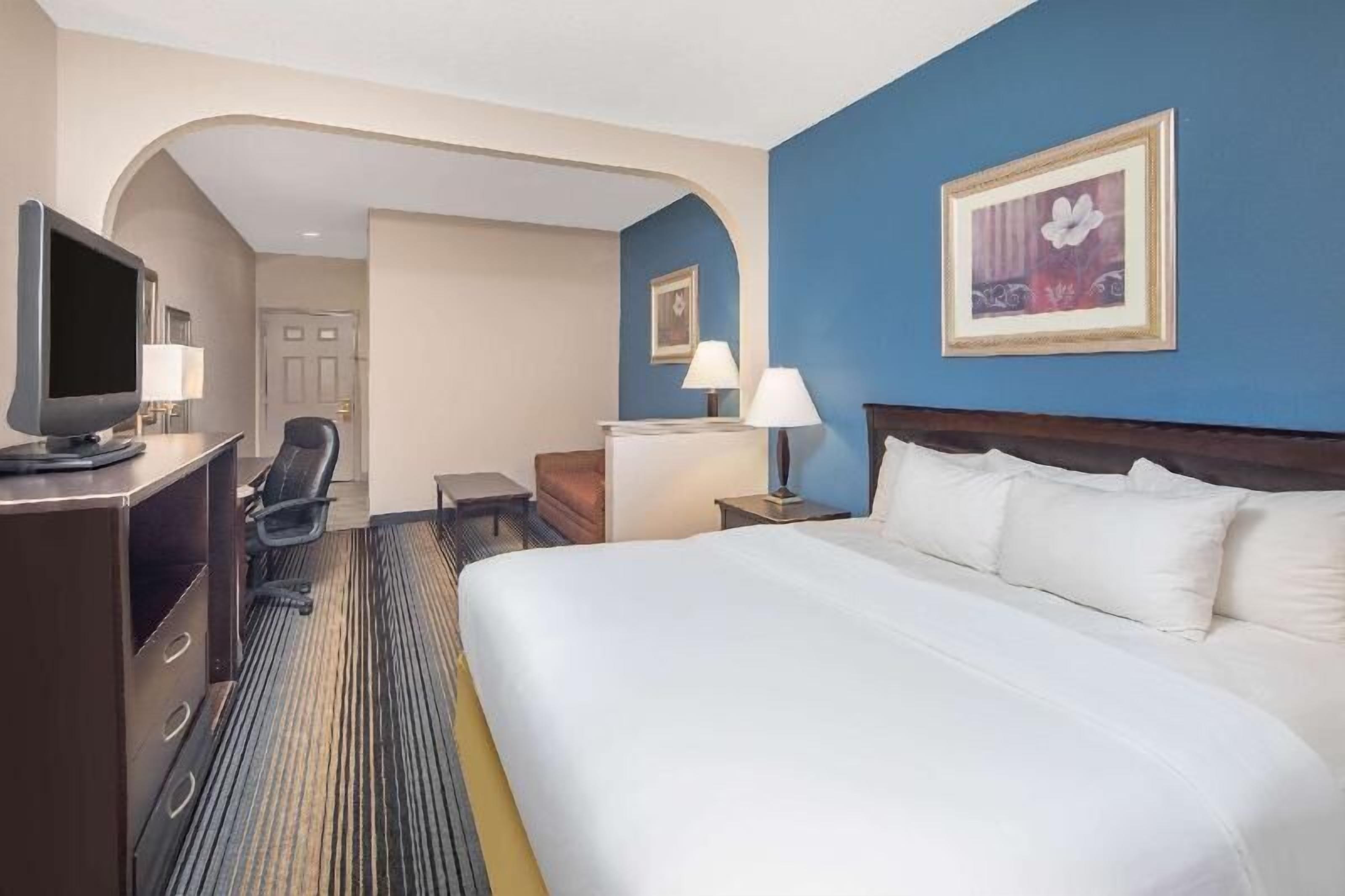 Premium bedding, pillowtop beds, individually decorated