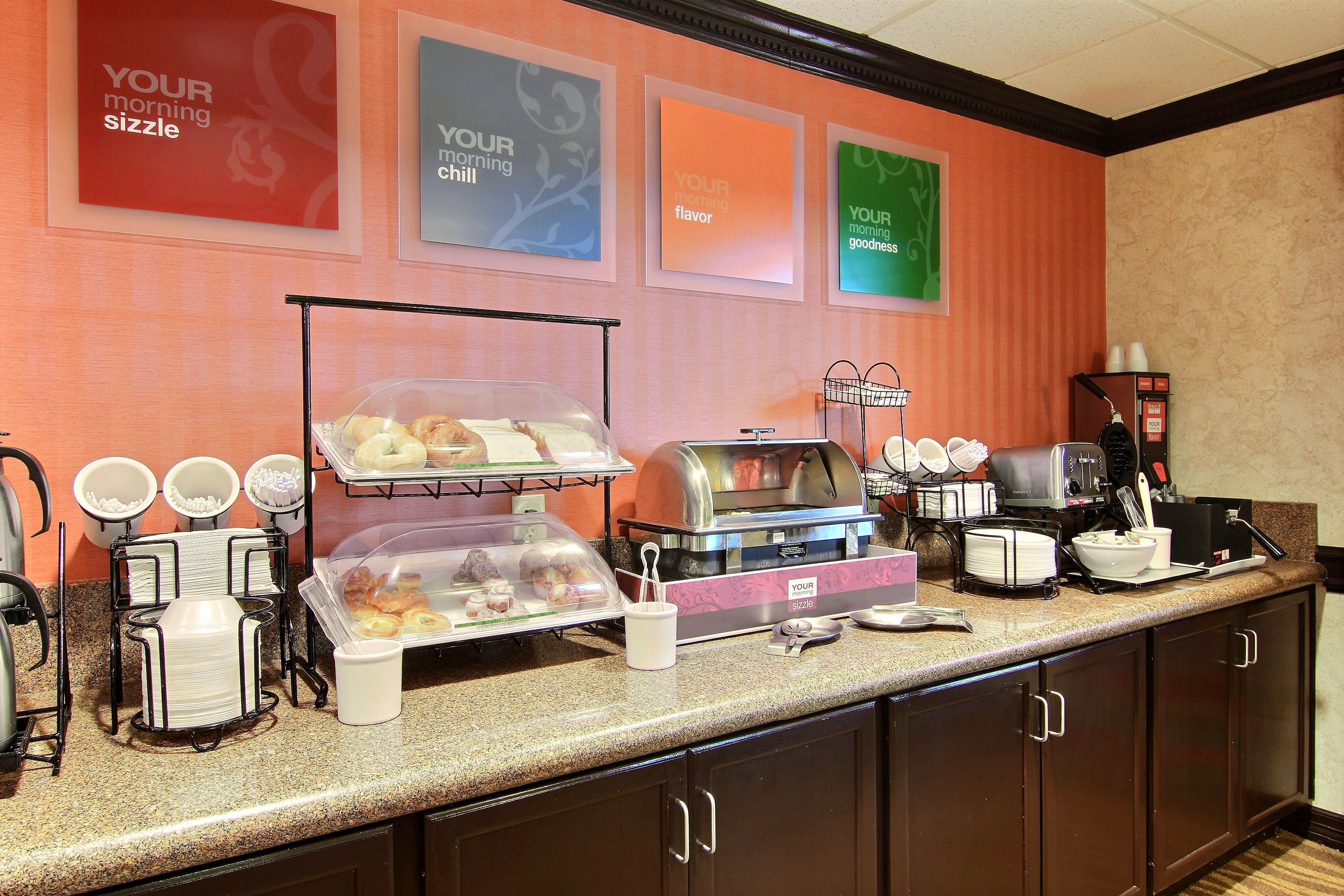 free buffet breakfast