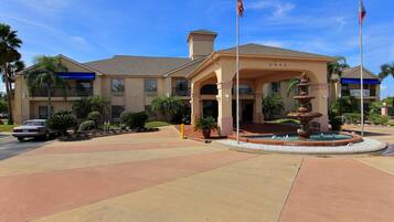 Majoituspaikan julkisivu