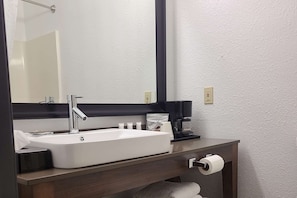 Free toiletries, hair dryer, towels, soap