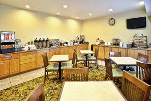Petit déjeuner buffet compris tous les jours