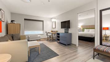 Ropa de cama hipoalergénica, cubrecamas, escritorio y cortinas blackout
