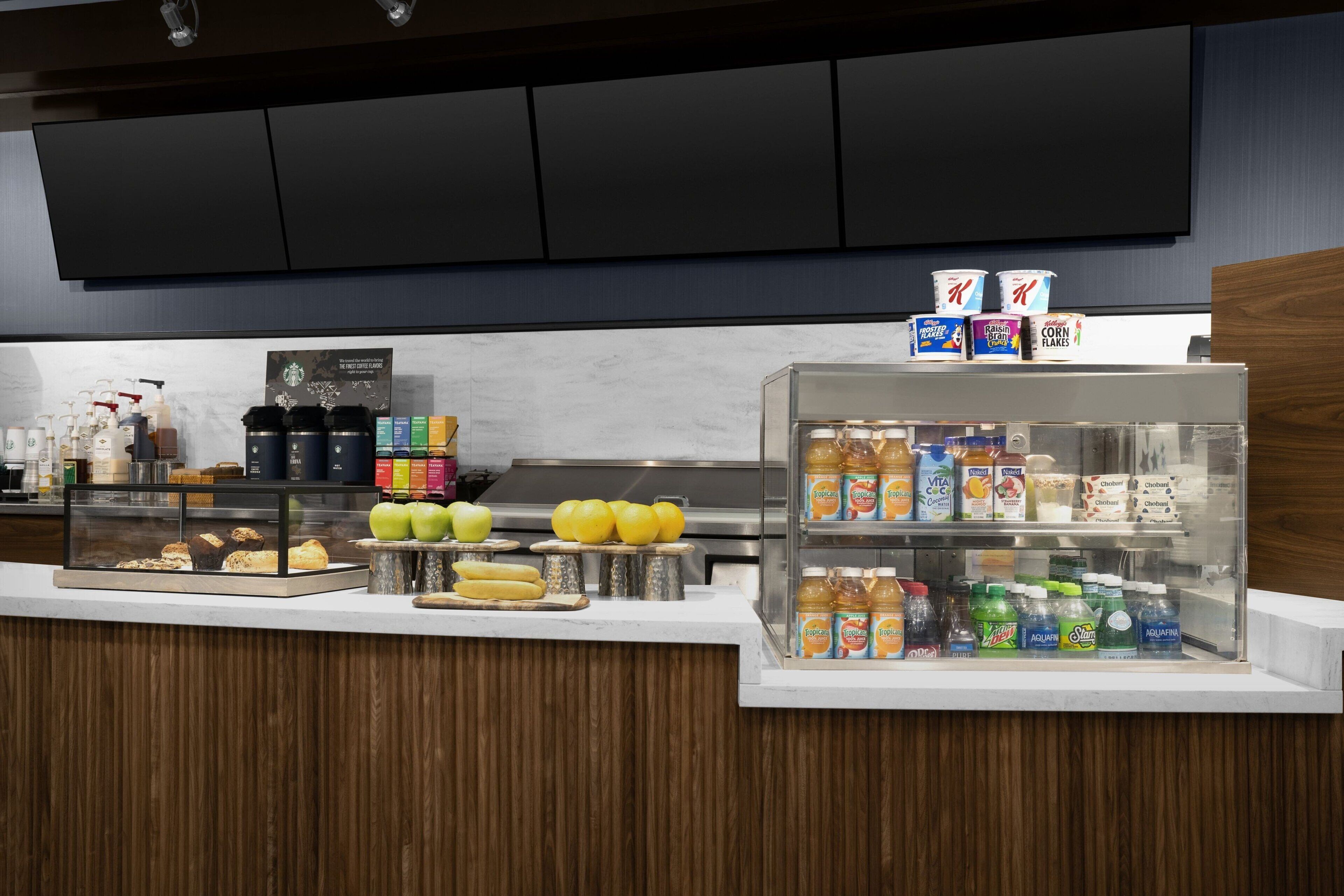 daily cooked-to-order breakfast for a fee