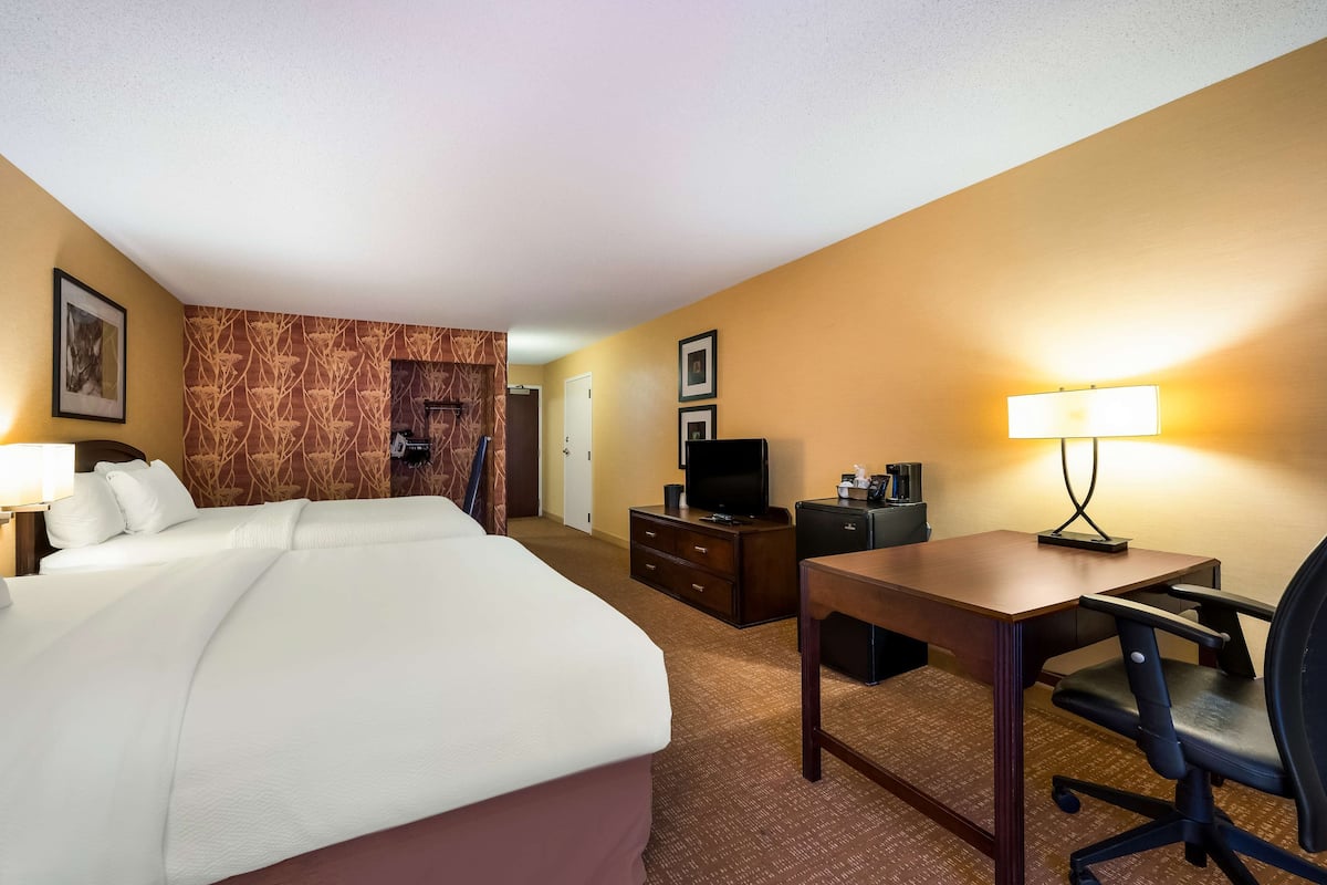 Premium bedding, individually decorated, individually furnished, desk