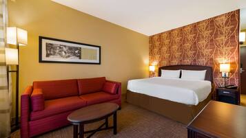 Premium bedding, individually decorated, individually furnished, desk