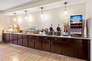 Free continental breakfast