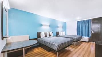 Free WiFi, bed sheets