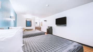 Free WiFi, bed sheets
