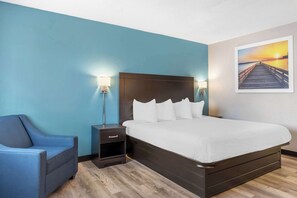 Desk, blackout curtains, iron/ironing board, rollaway beds