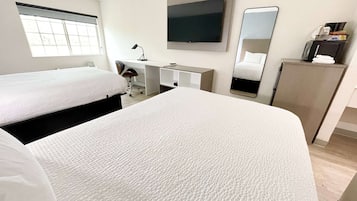 Egyptian cotton sheets, premium bedding, down duvets, pillow-top beds