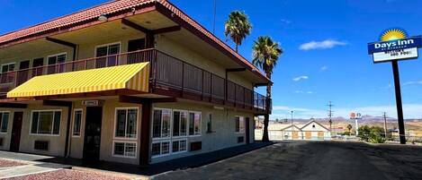 Majoituspaikan julkisivu