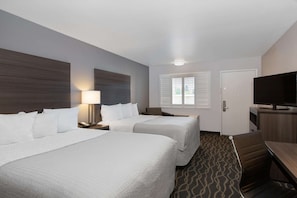 Pillow-top beds, desk, iron/ironing board, free WiFi