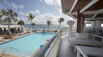 2 outdoor pools, pool umbrellas, sun loungers