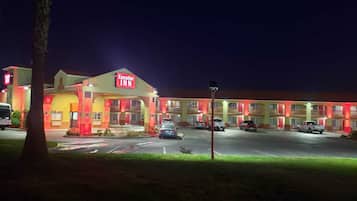 Front of property – evening/night