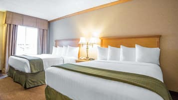 In-room safe, desk, laptop workspace, iron/ironing board
