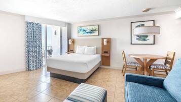 Studio, 1 Queen-Bett, Balkon | Wohnbereich