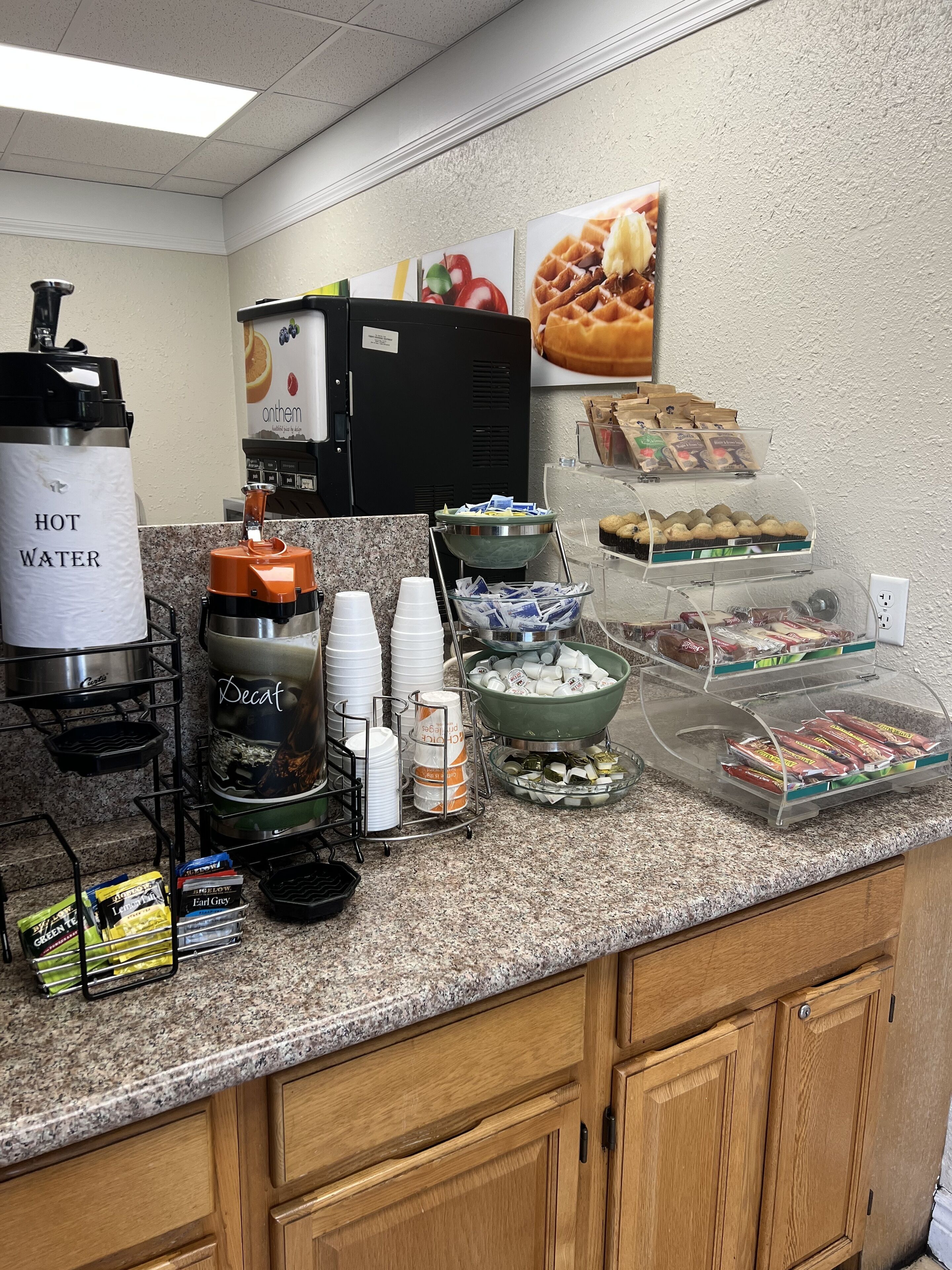 daily self-service breakfast (usd 7.99 per person)