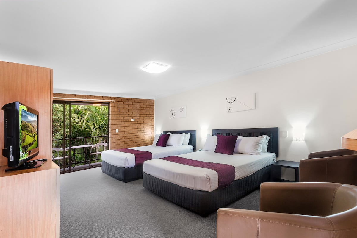 Premium bedding, pillow-top beds, in-room safe, individually decorated