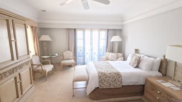 Premium bedding, down comforters, pillowtop beds