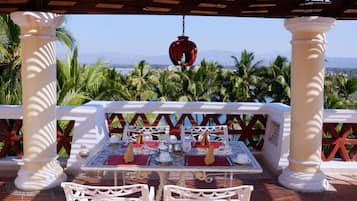 Tägliches nach Wunsch zubereitetes Frühstück gegen Gebühr