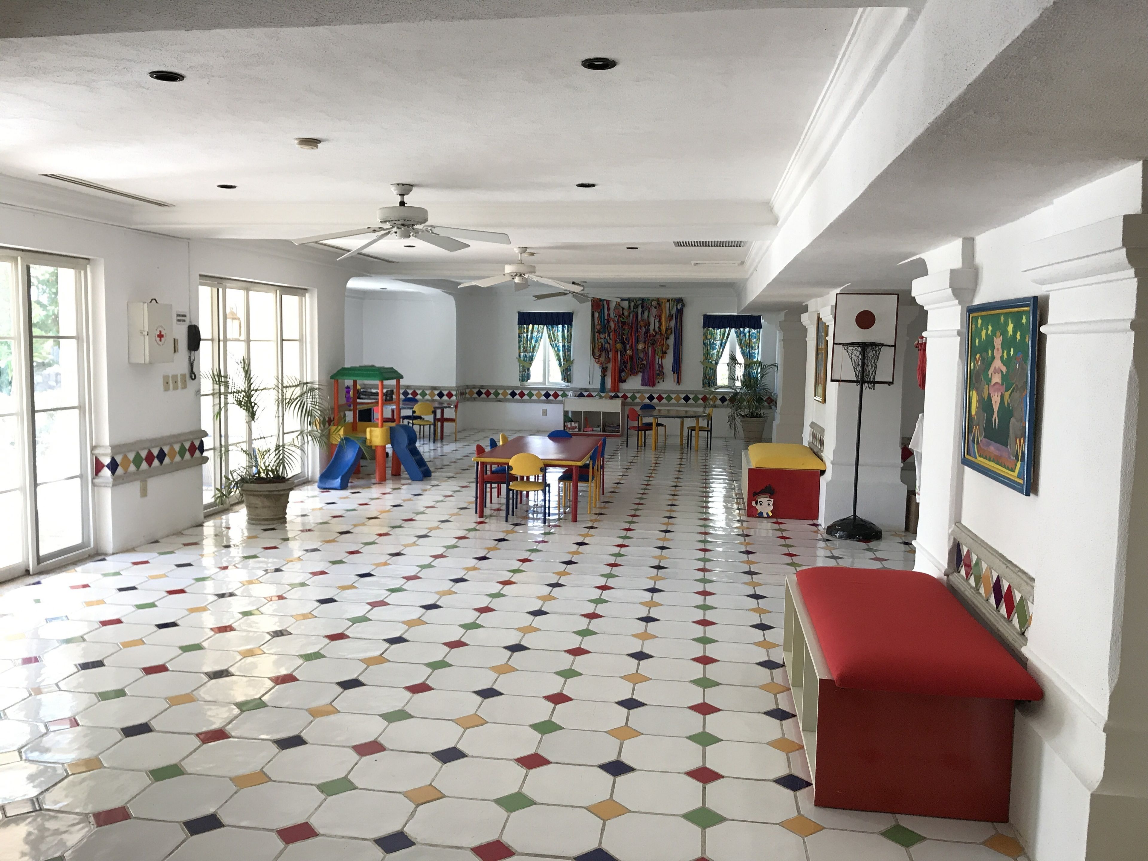 Innendørs lekeområde for barn