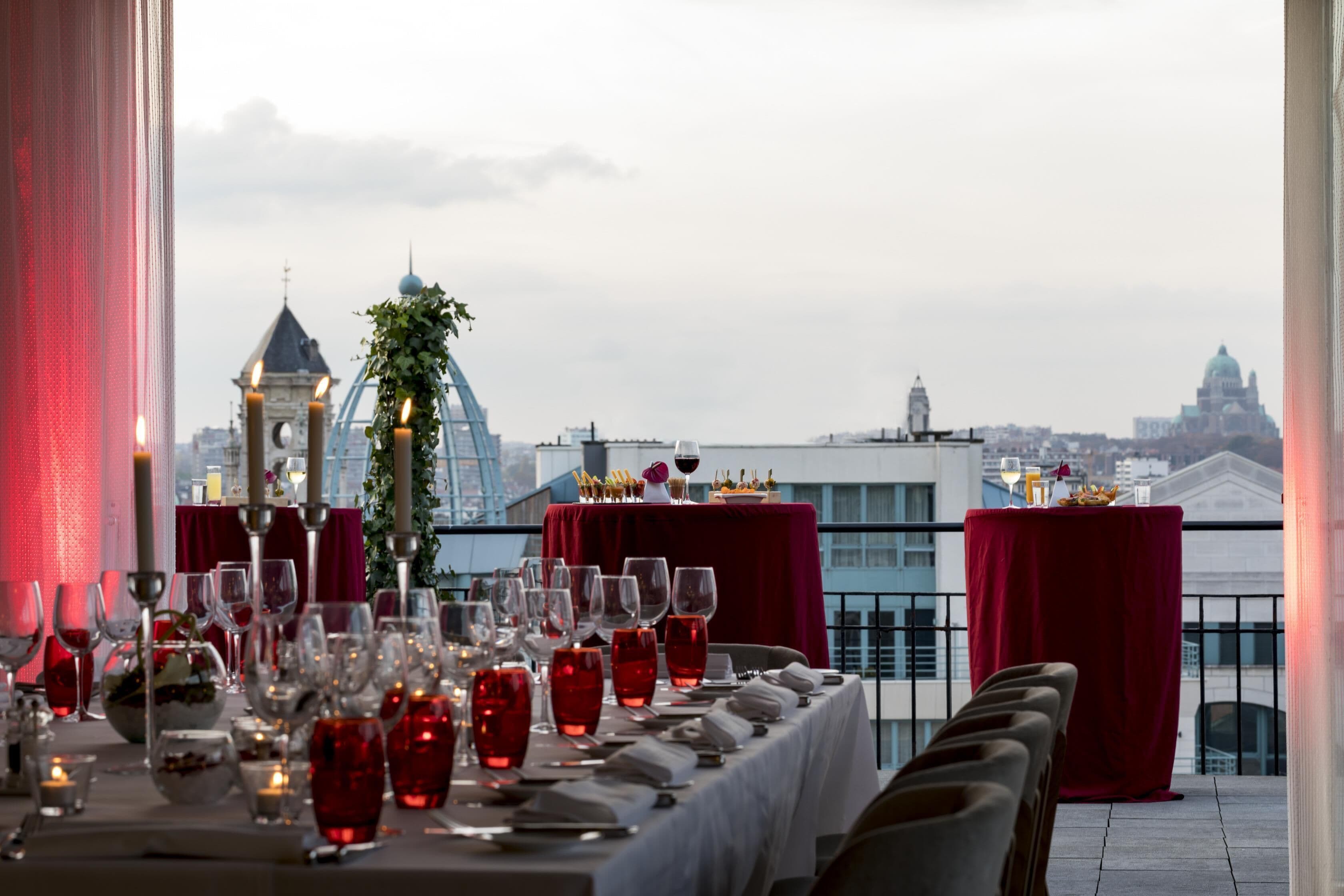 Uitzicht vanuit accommodatie
