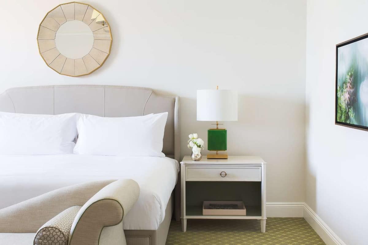 Frette Italian sheets, premium bedding, down duvets, pillow-top beds
