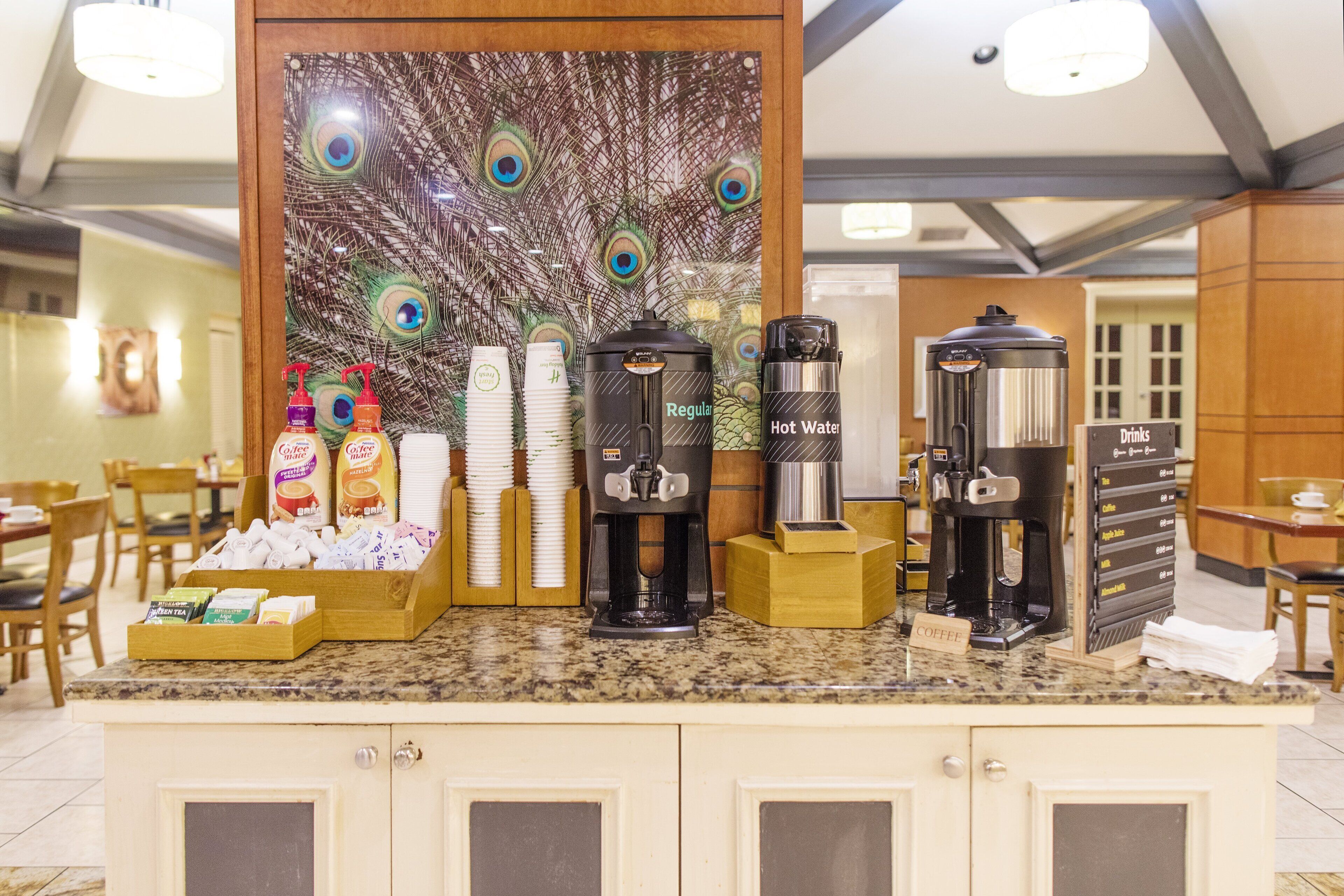 Daily buffet breakfast (USD 12.95 per person)