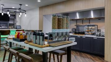 Daily cooked-to-order breakfast for a fee