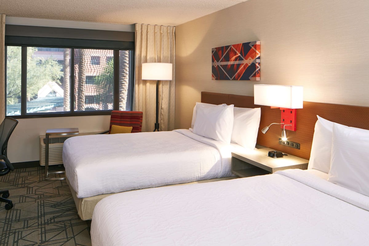 In-room safe, desk, laptop workspace, soundproofing
