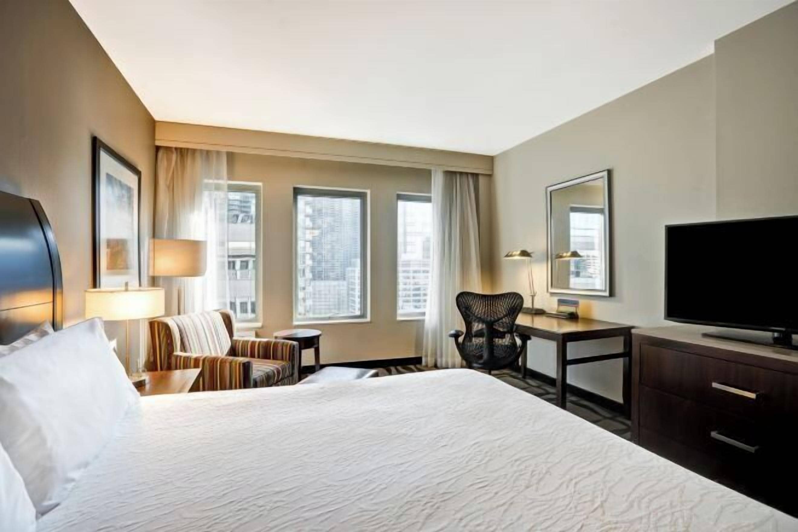 Premium bedding, down comforters, in-room safe, iron/ironing board