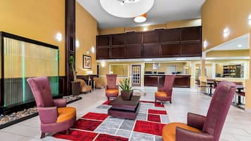 Sala de estar en el lobby