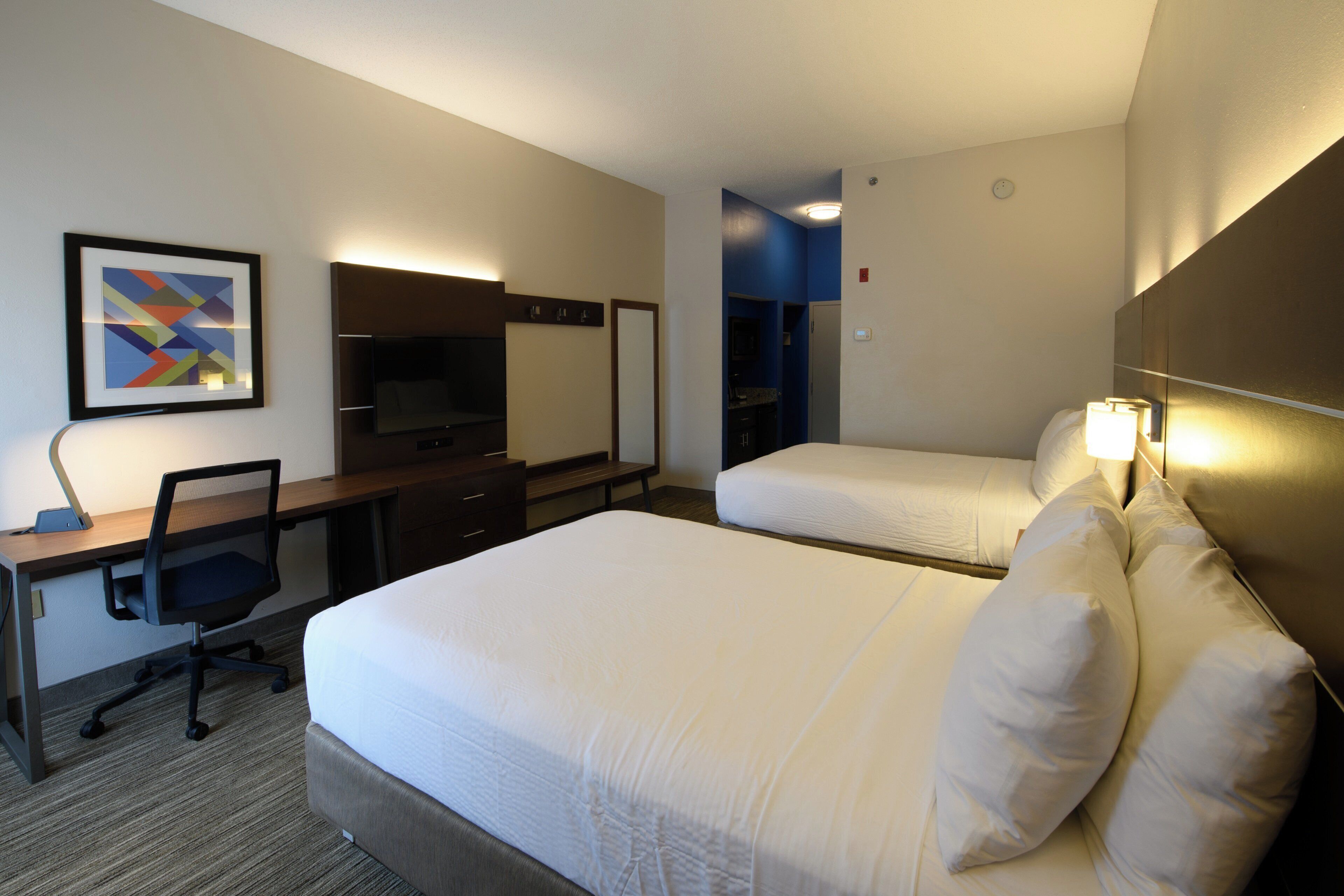 standard room, 2 queen beds | 1 bedroom, premium bedding, in-room safe, desk