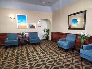 Lobby sitting area