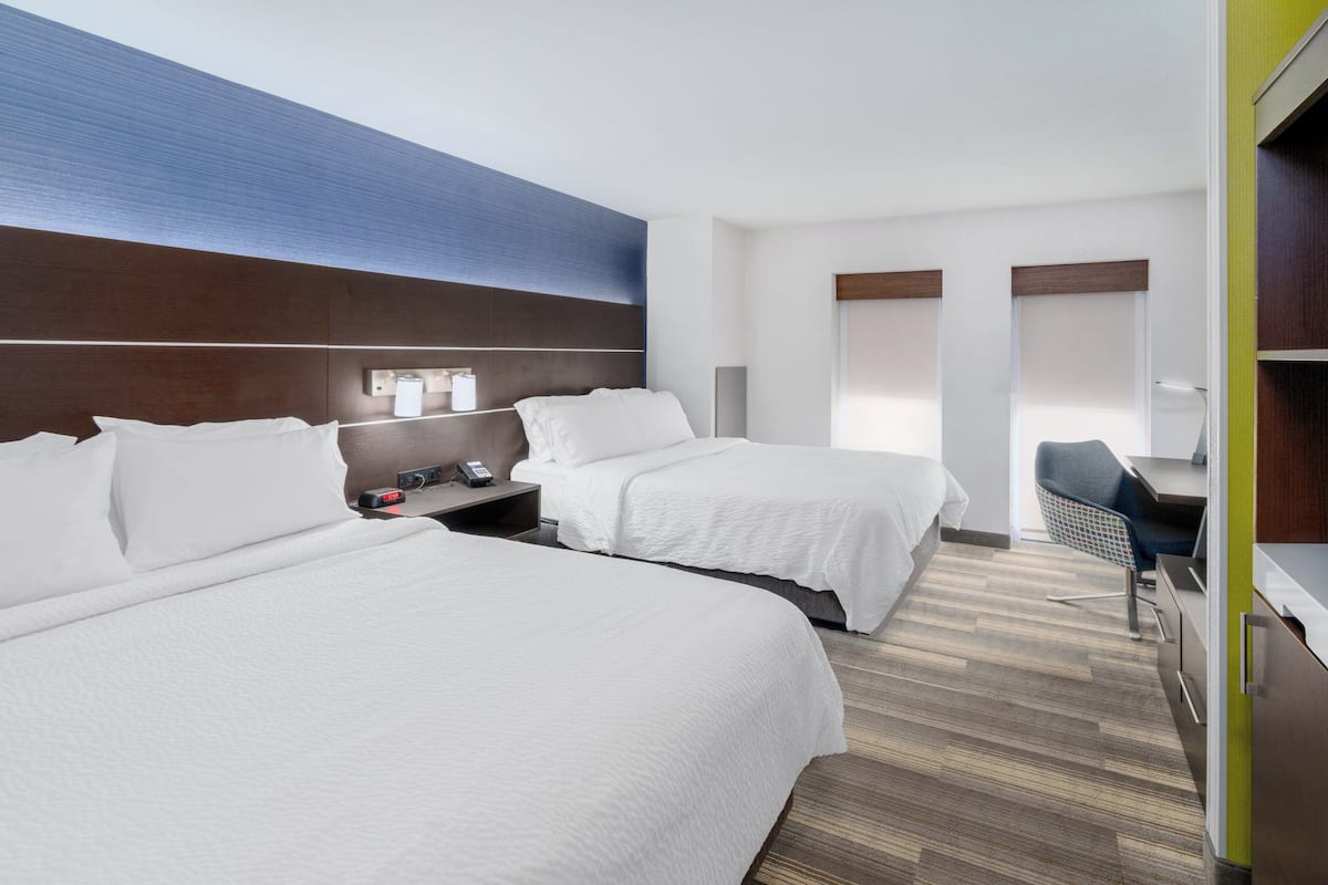 standard room, 2 queen beds, accessible bathtub (accessible tub) | 1 bedroom, desk, blackout curtains, iron/ironing board