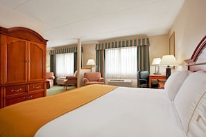 In-room safe, desk, iron/ironing board, free cribs/infant beds