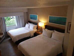 In-room safe, desk, iron/ironing board, free cribs/infant beds