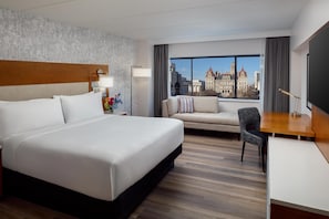 Premium bedding, down duvets, pillow-top beds, in-room safe