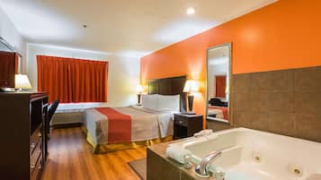 Standard Room, 1 King Bed, Non Smoking | Desk, free WiFi, bed sheets