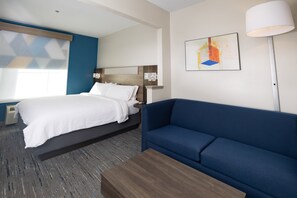 Suite, 1 King Bed with Sofa bed | Desk, laptop workspace, iron/ironing board, free cribs/infant beds - Holiday Inn Express Hotel & Suites Frackville by IHG (Frackville)