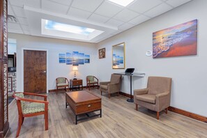Lobby sitting area