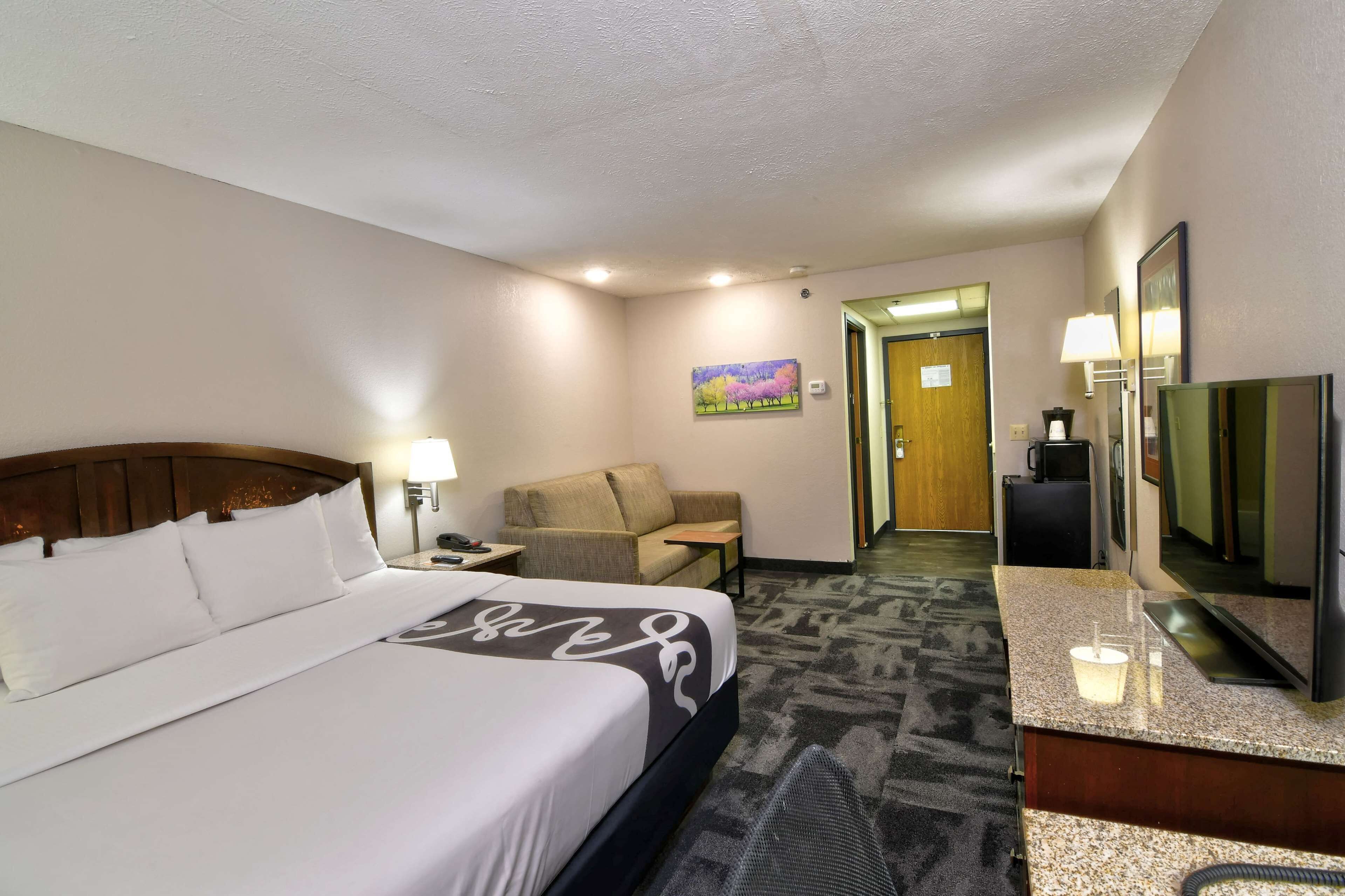 Premium bedding, down comforters, pillowtop beds, in-room safe