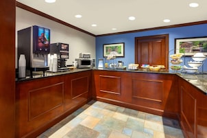 Free daily on-the-go breakfast