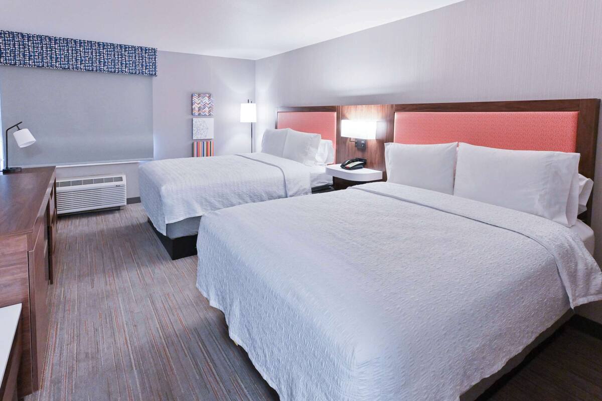 Standard Two Double Room | Blackout drapes, iron/ironing board, rollaway beds (surcharge)