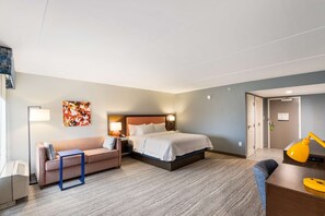1 cama de matrimonio King, no fumadores | Ropa de cama de alta calidad y colchones con acolchado adicional