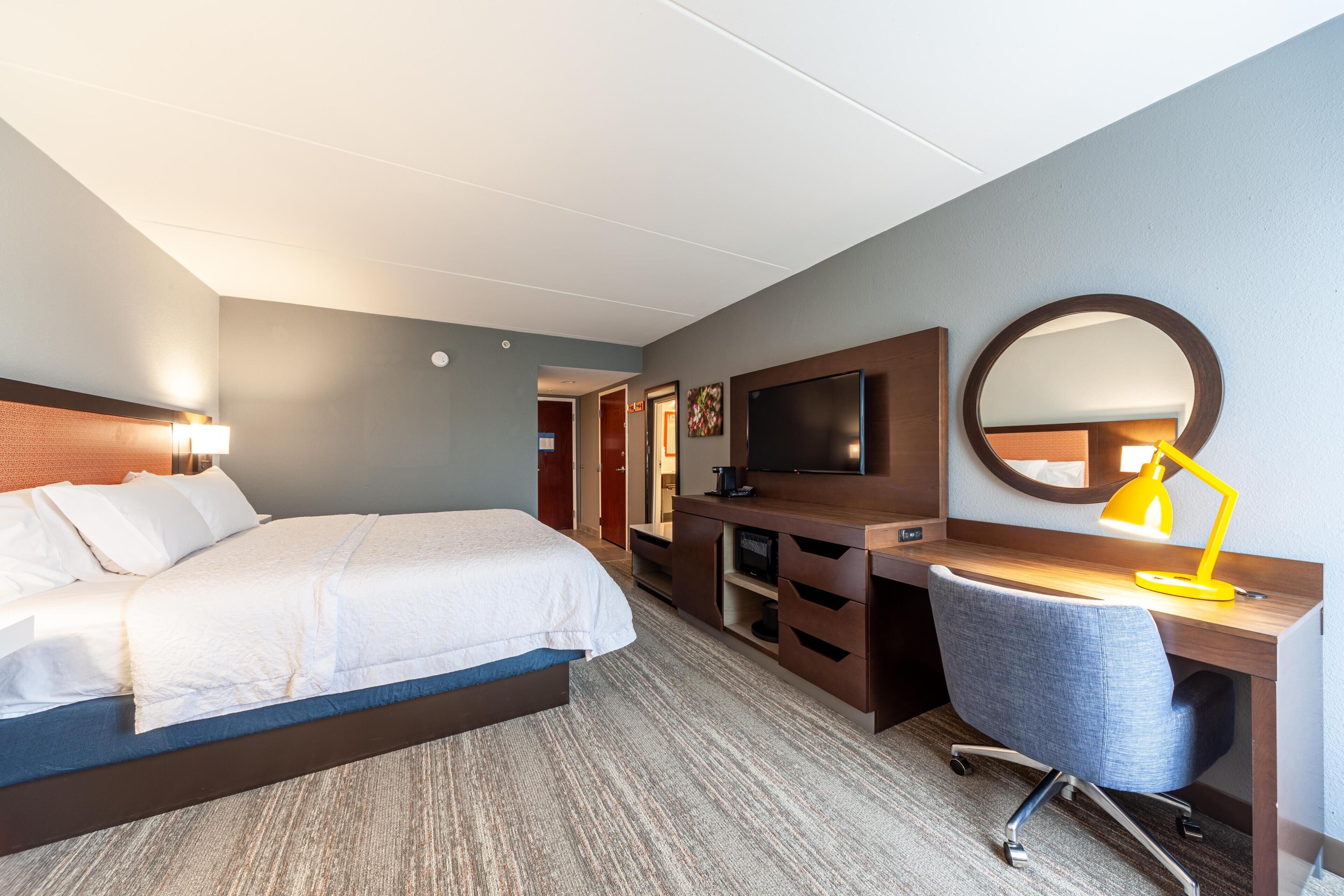 Premium bedding, pillowtop beds, in-room safe, individually furnished